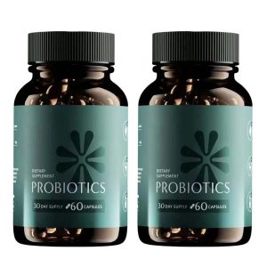Bioma Probiotics 60 Capsules - Digestive Support, Maintaining 3 IN 1 Gut Health ( 2 PACK )